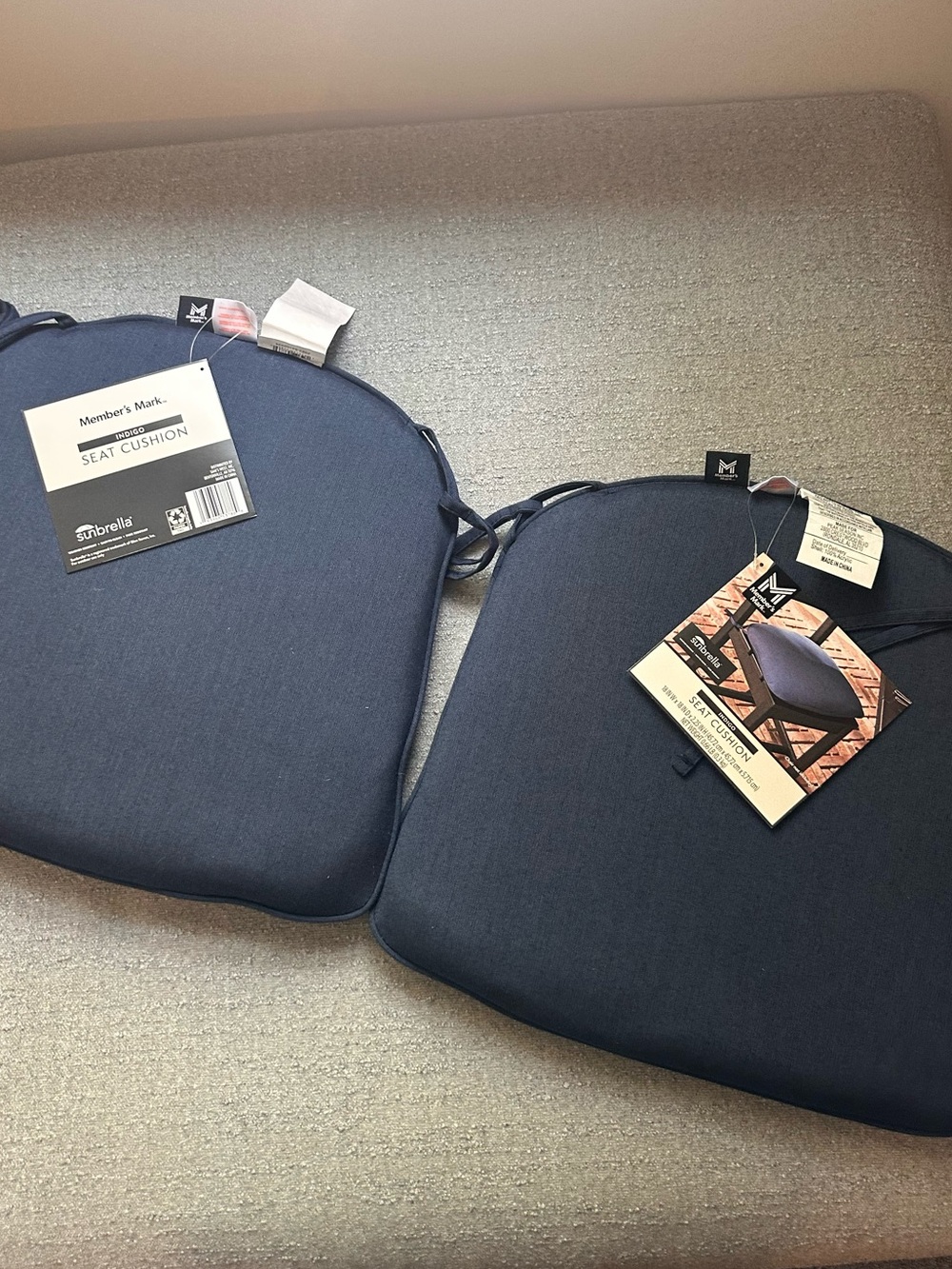 Navy Seat Cushion - Members Mark